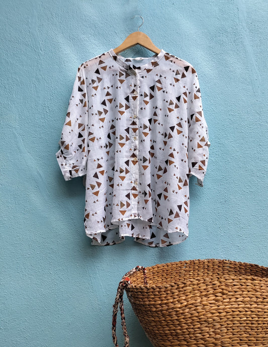 Golden Triangle Blouse