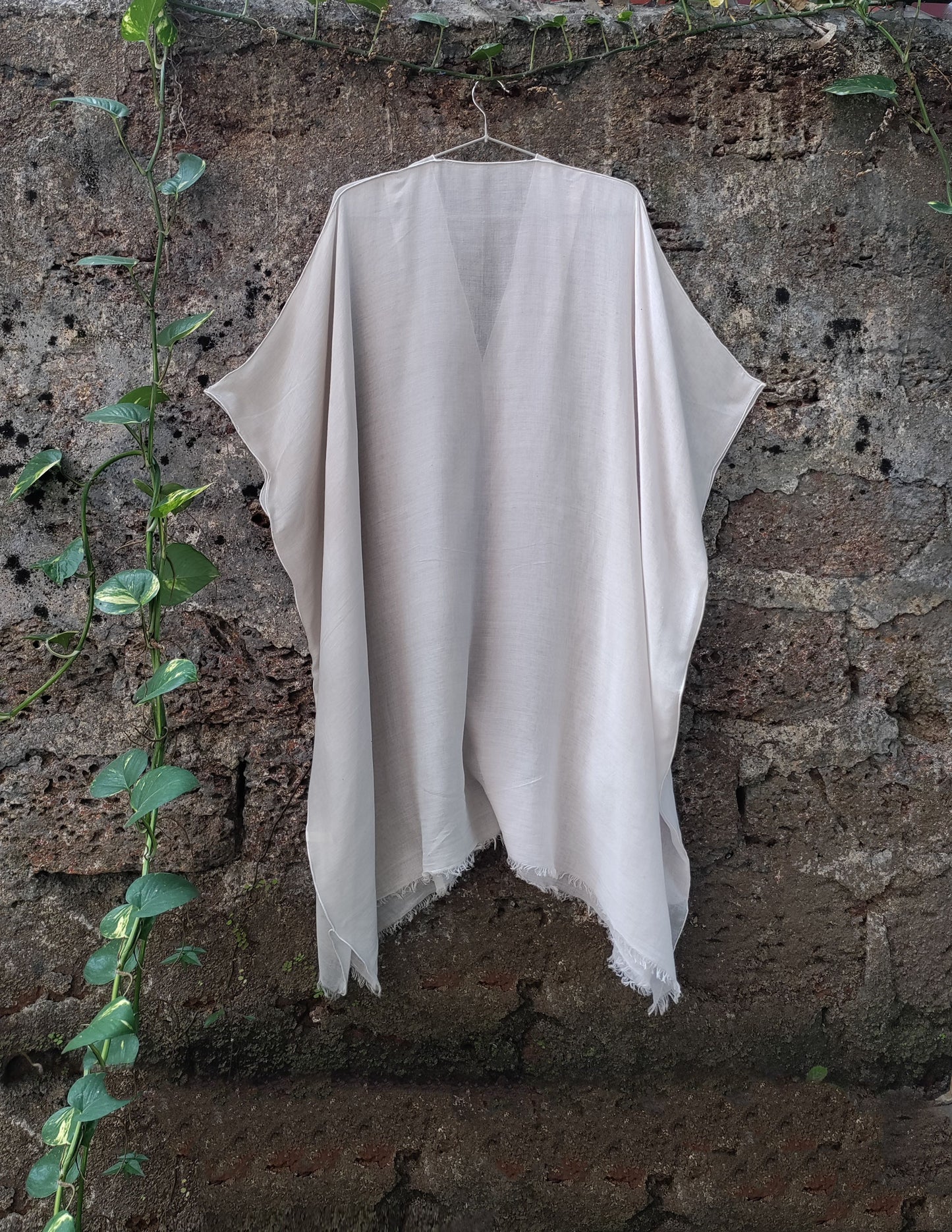 Milky White Kaftan