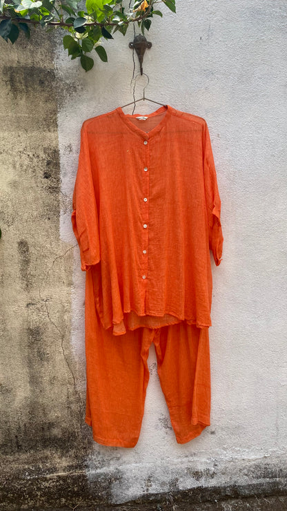 Orange Resort Co-ord Set