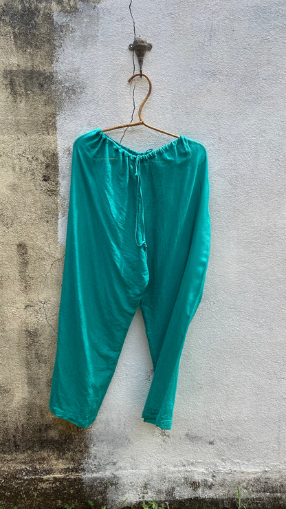 Sea Green Easy Pants