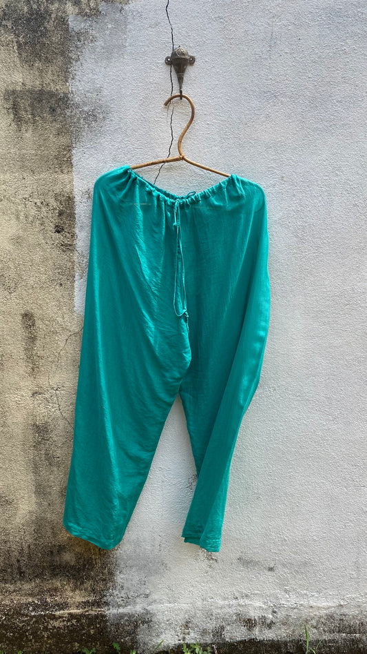Sea Green Easy Pants