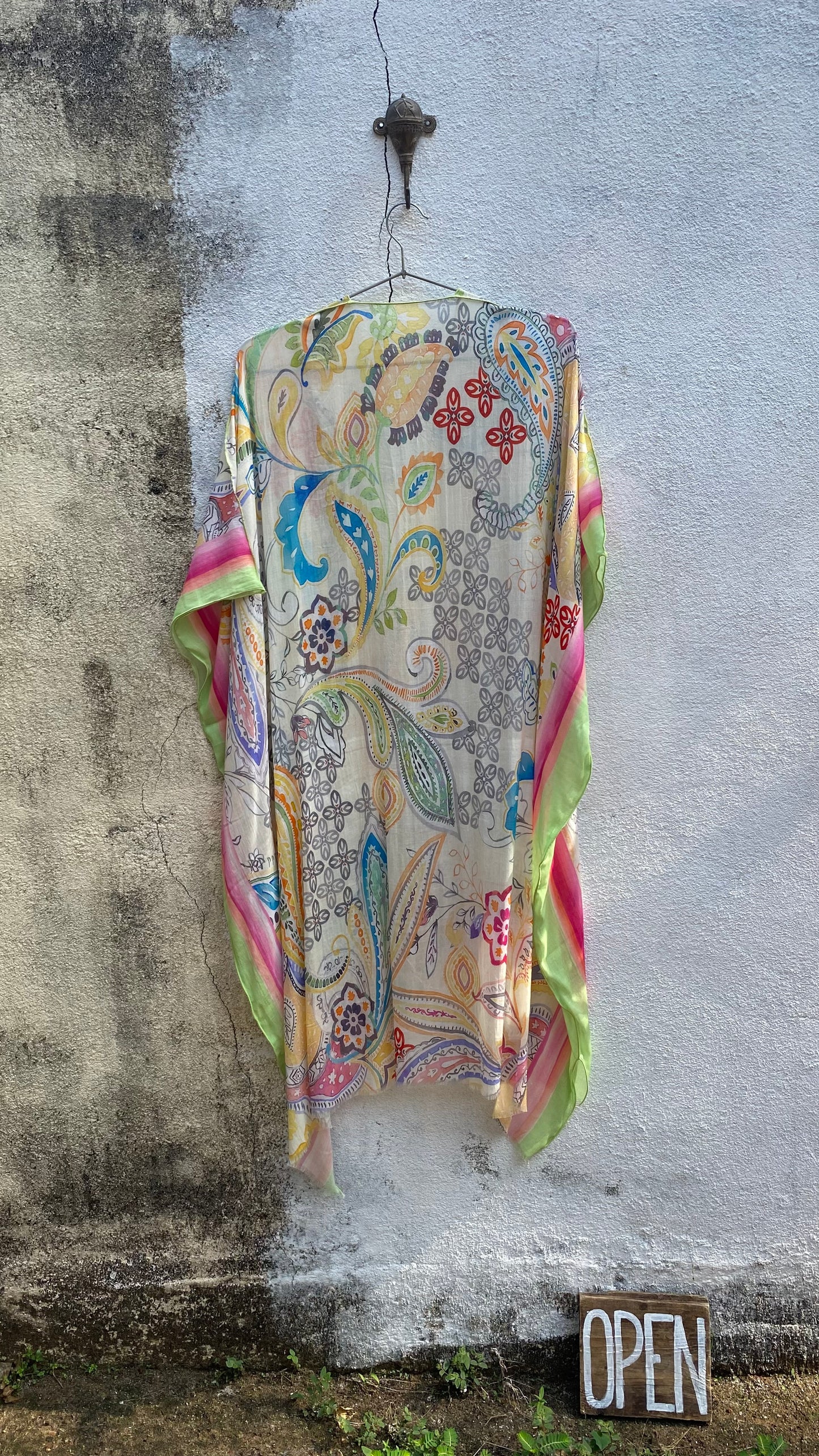 Colourful Paisley Kaftan