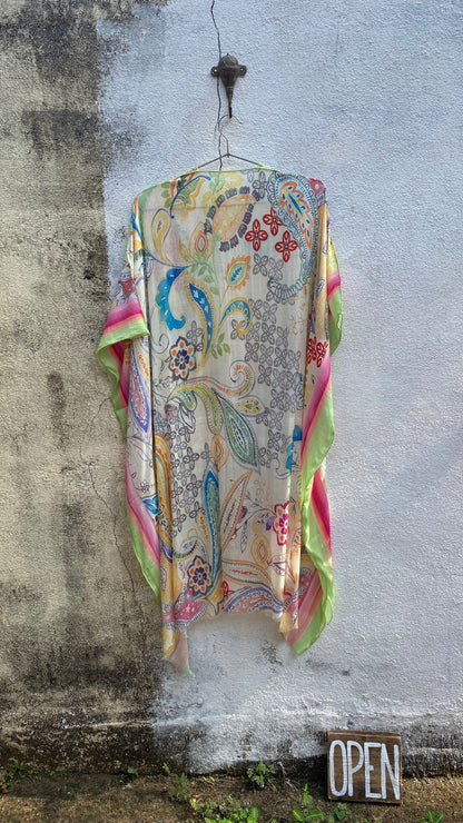 Colourful Paisley Kaftan