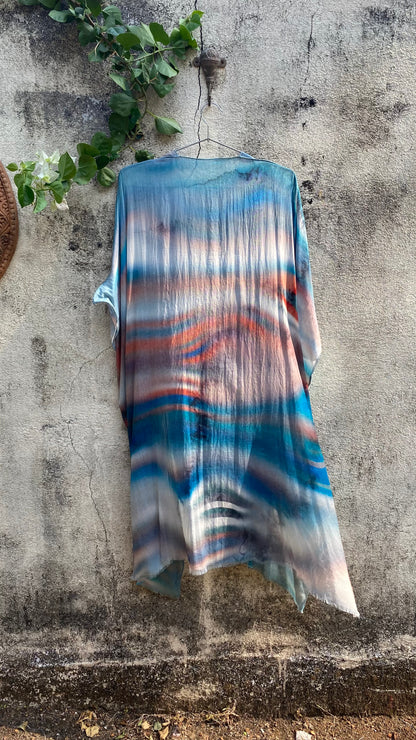 Blue Wave Kaftan