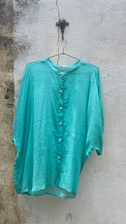 Turquoise Blouse