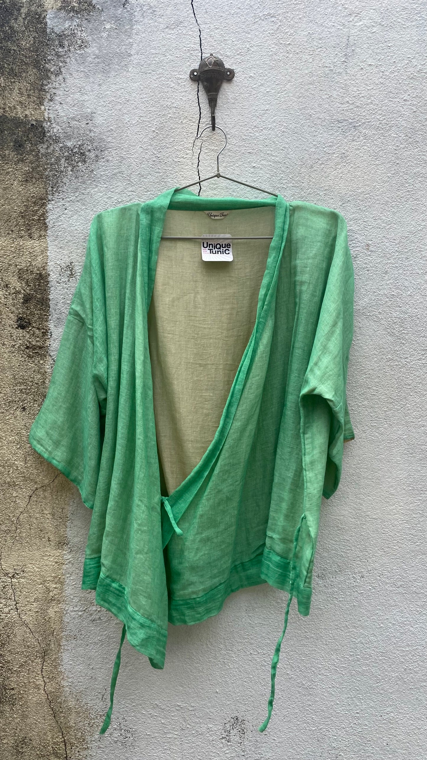 Tropical Green Kimono