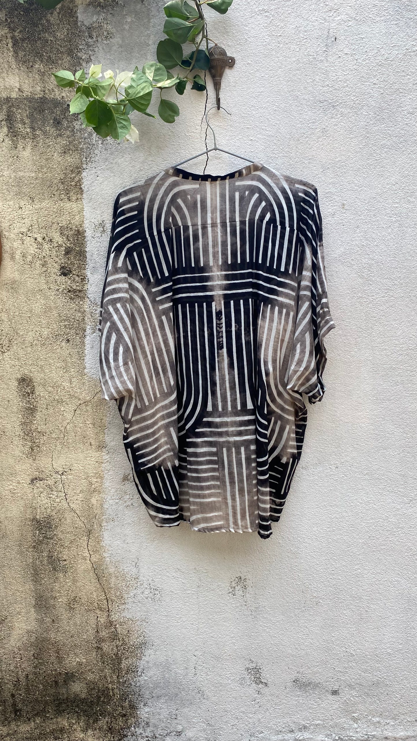 Black & White Blouse