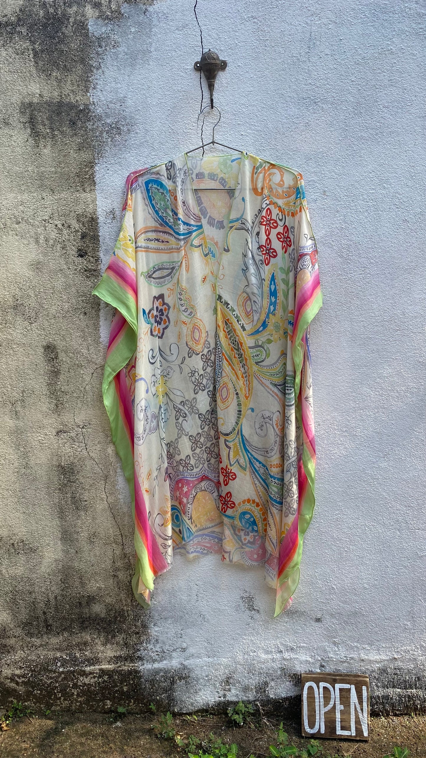 Colourful Paisley Kaftan