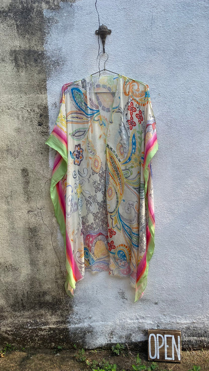 Colourful Paisley Kaftan