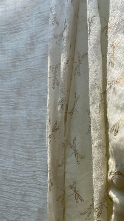 Golden Dragonfly Kimono