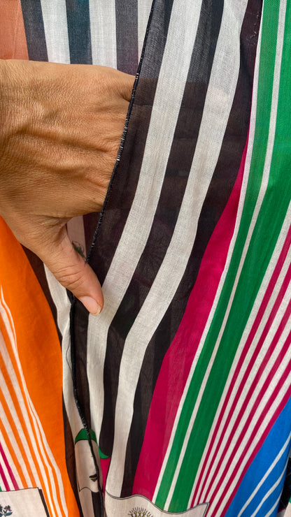 Colour Lines Kaftan