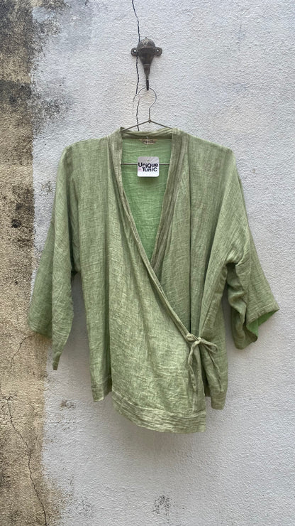 Herbal Green Kimono