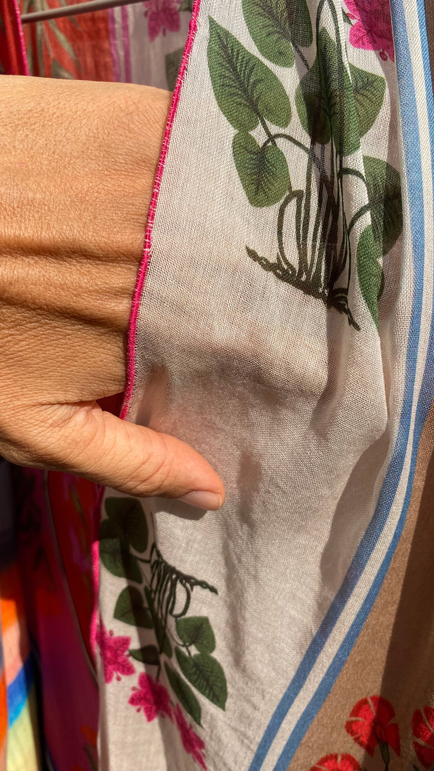 Floral Tracery Kaftan