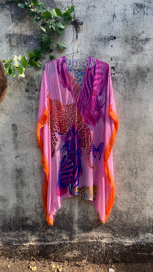 Pink Safari Kaftan