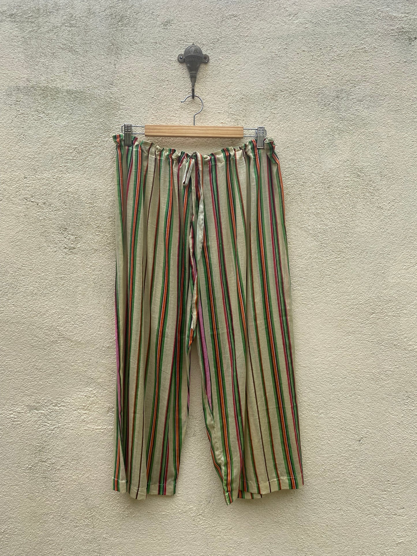 Striped Green Resort Pants