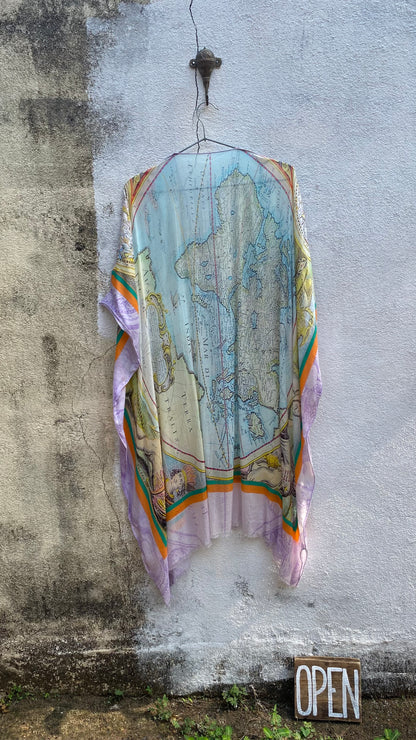 Antique Map Kaftan