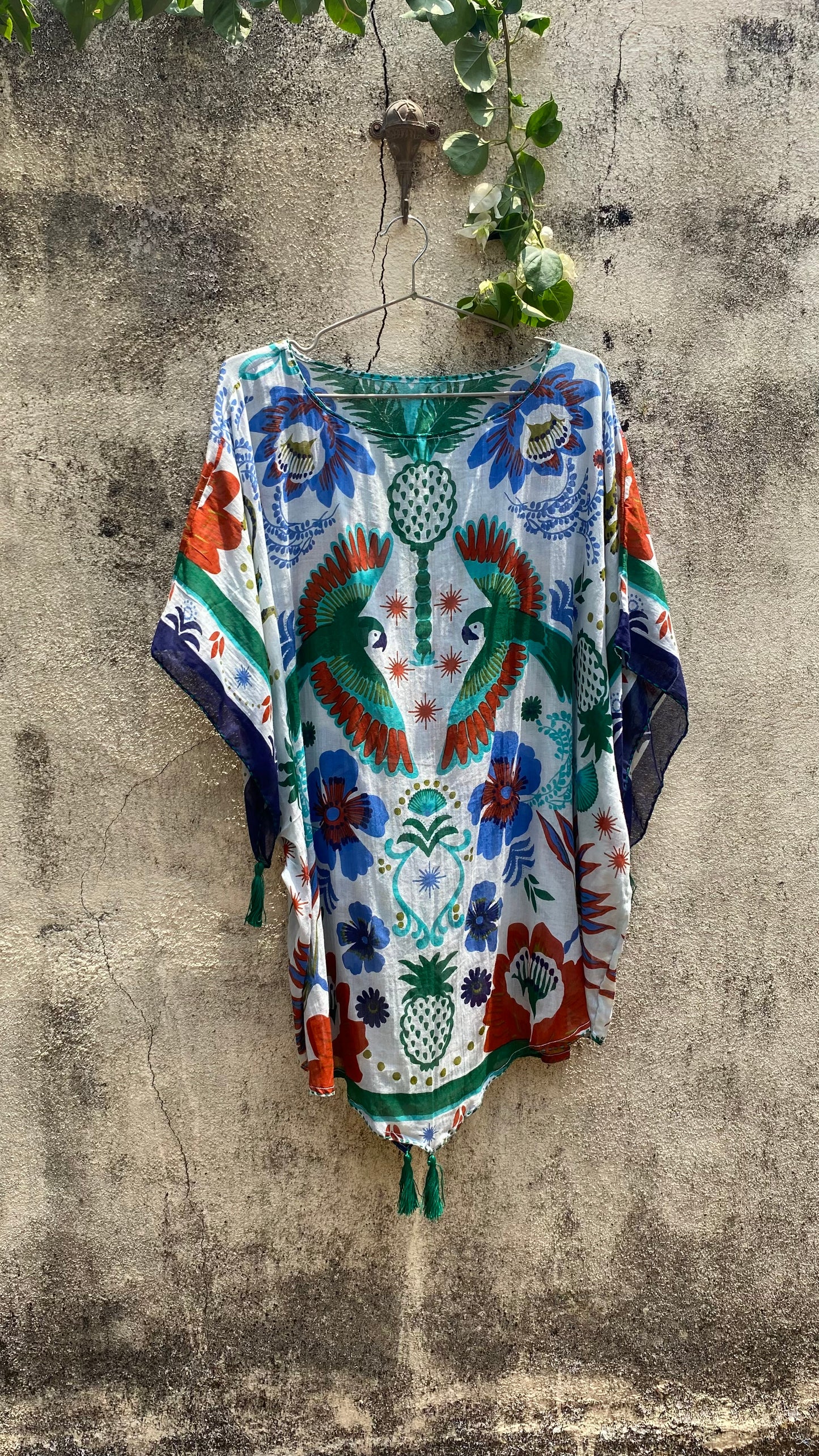 Parrots Ornament Original Tunic