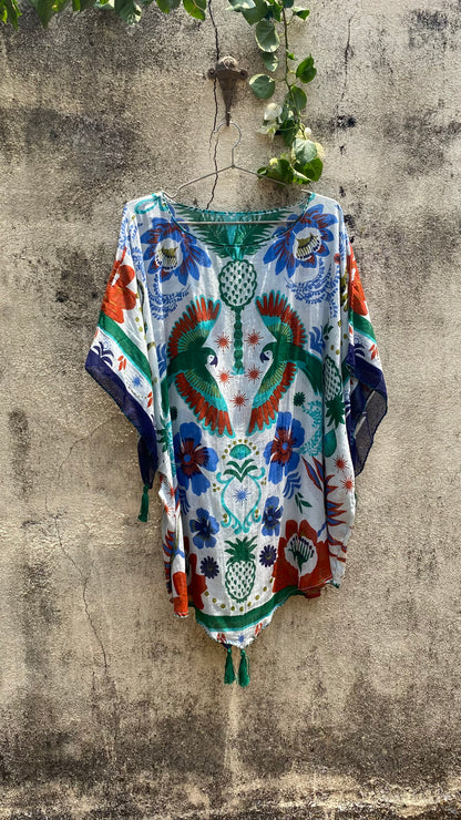 Parrots Ornament Original Tunic
