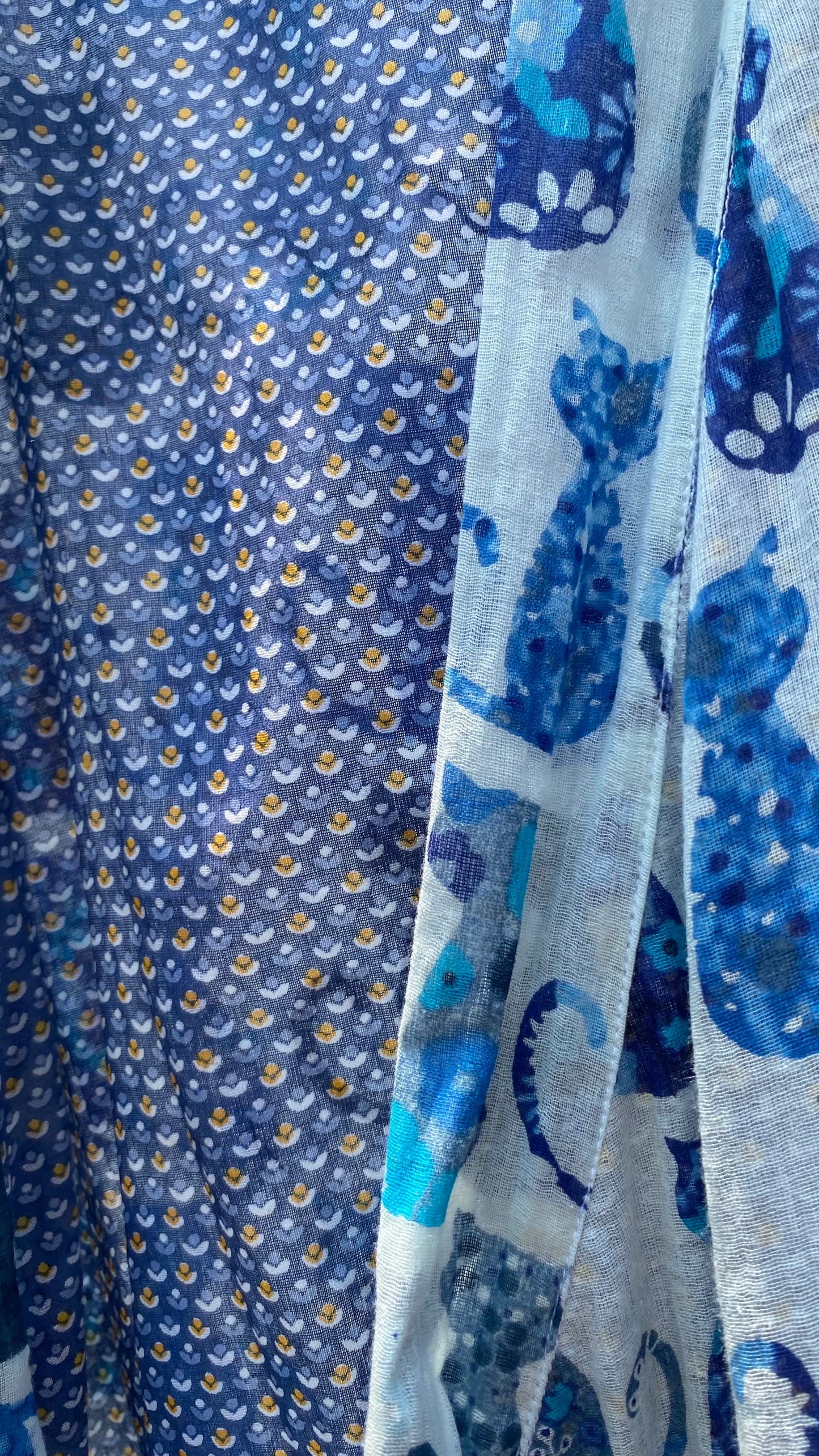 Blue Cat Kimono