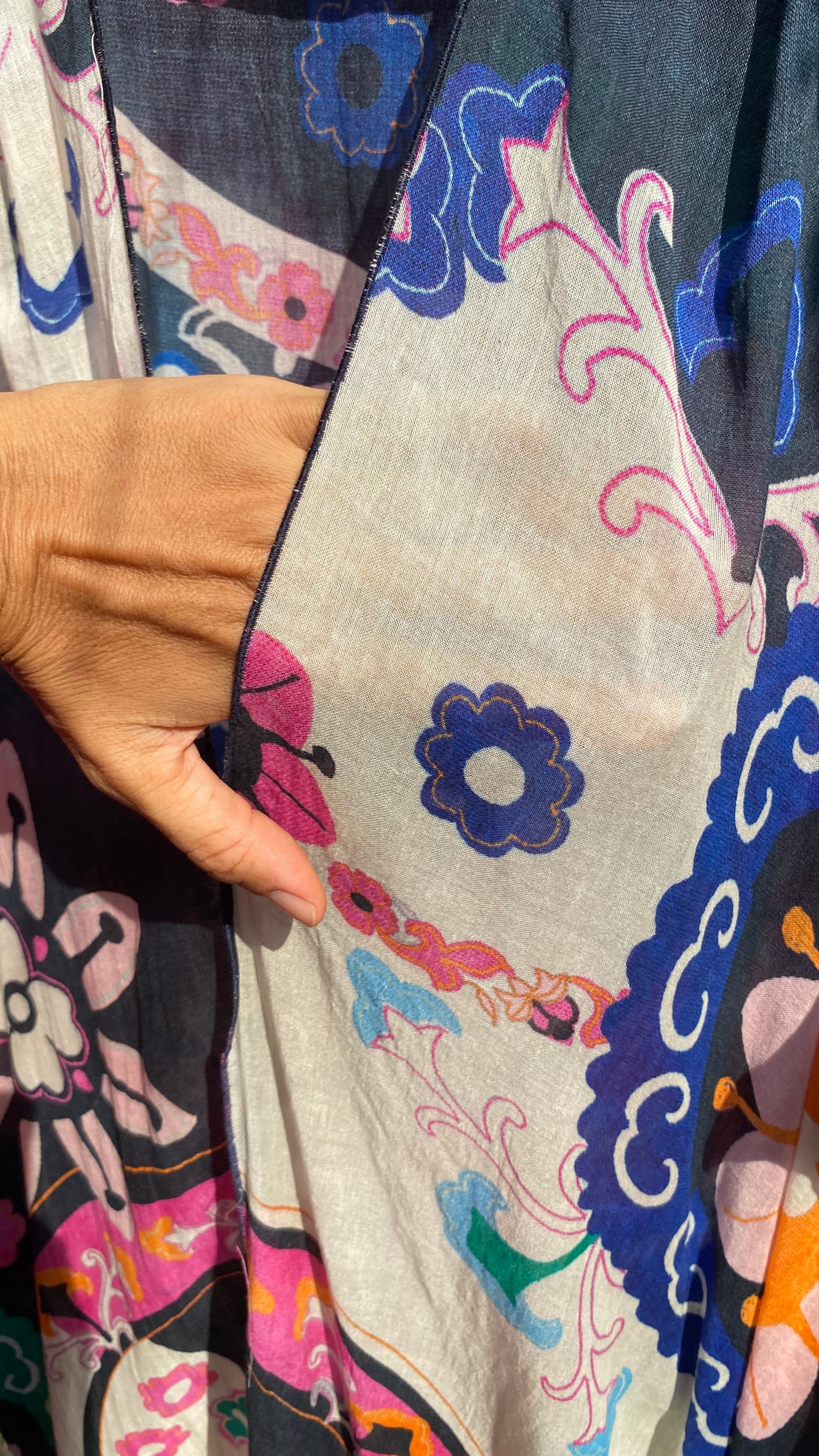 Flower Ornament Kaftan