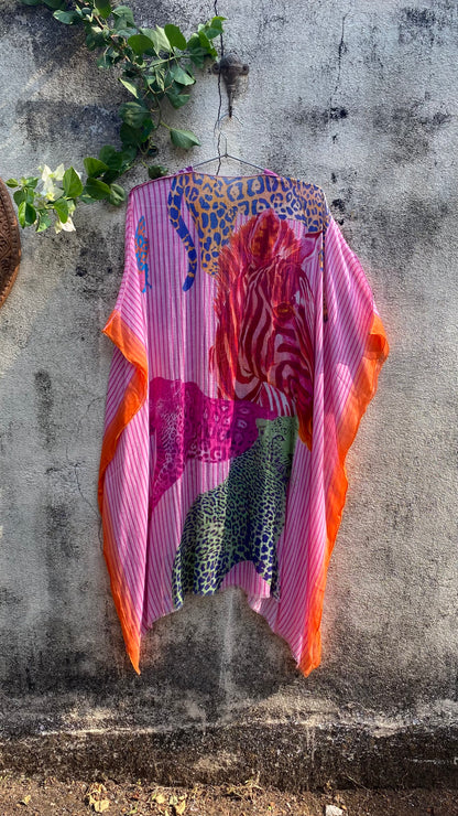 Pink Safari Kaftan
