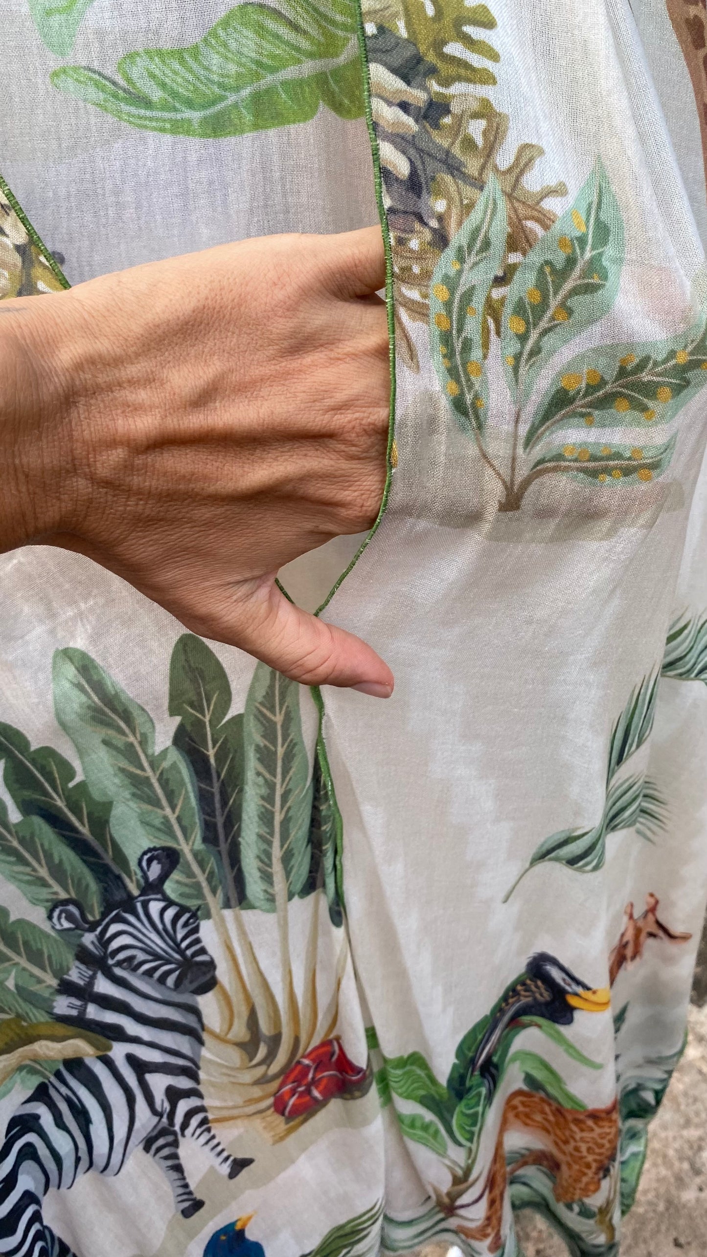 Tropical Safari Kaftan