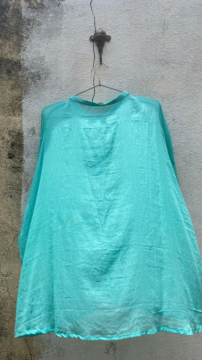 Turquoise Blouse