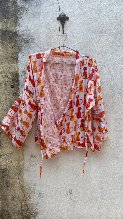 Fishing Cat Kimono