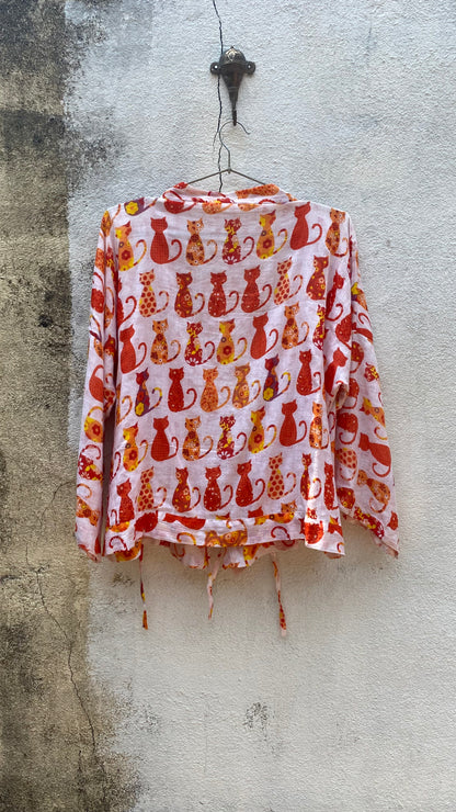 Fishing Cat Kimono