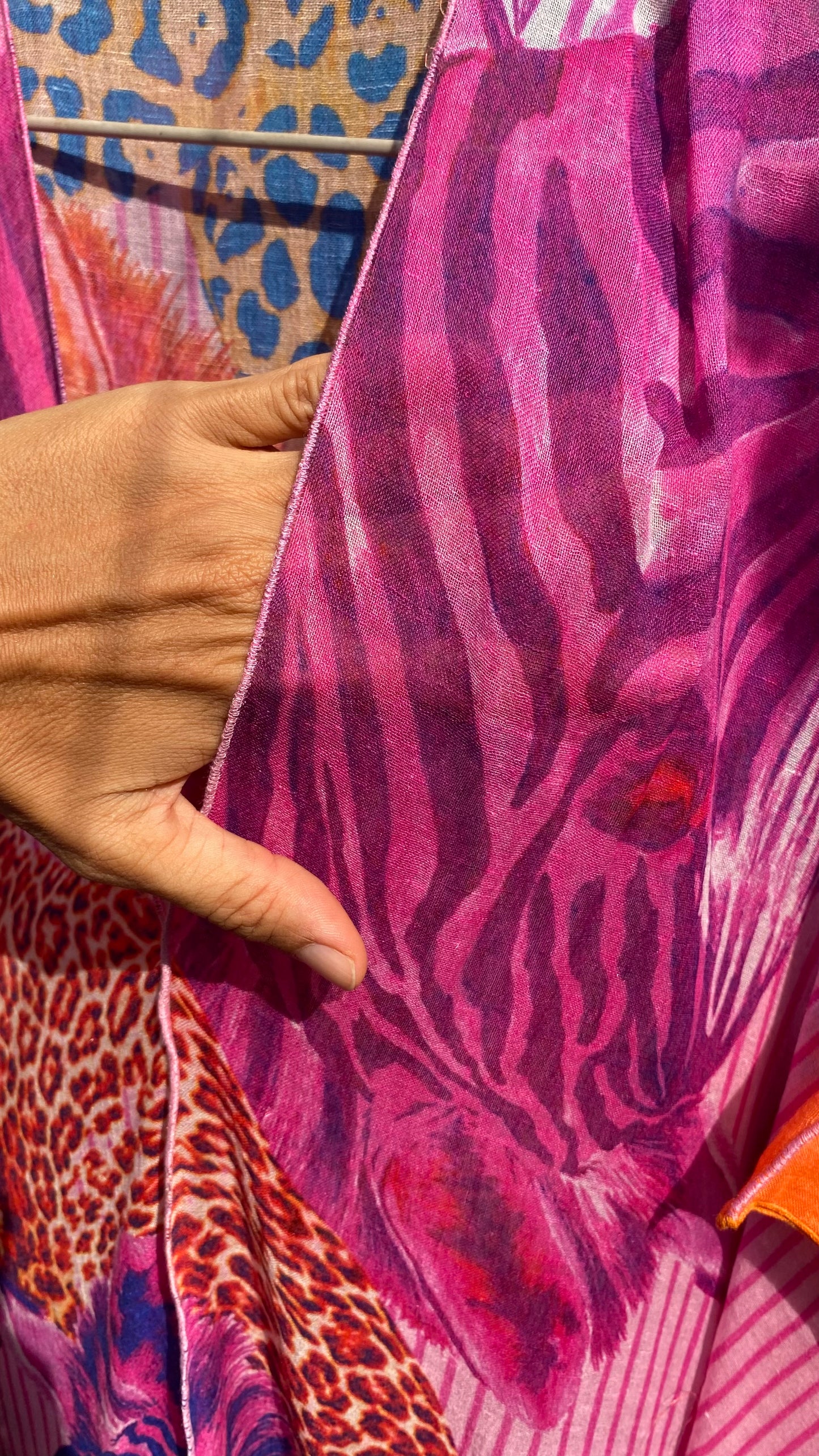 Pink Safari Kaftan