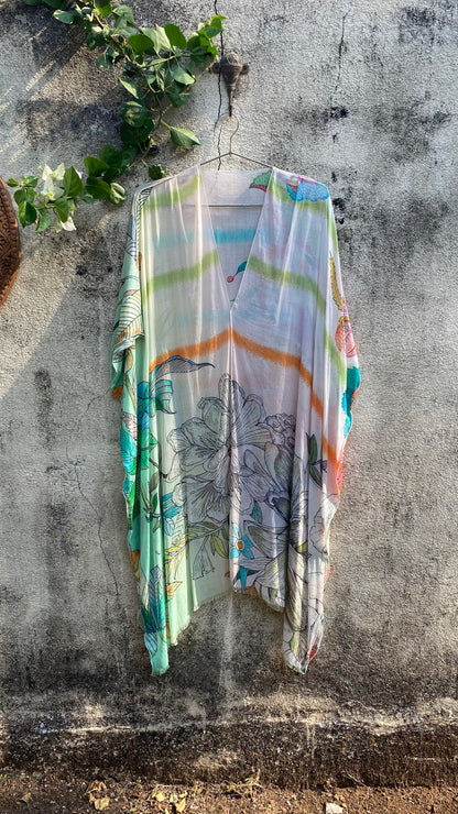 Floral Tracery Kaftan