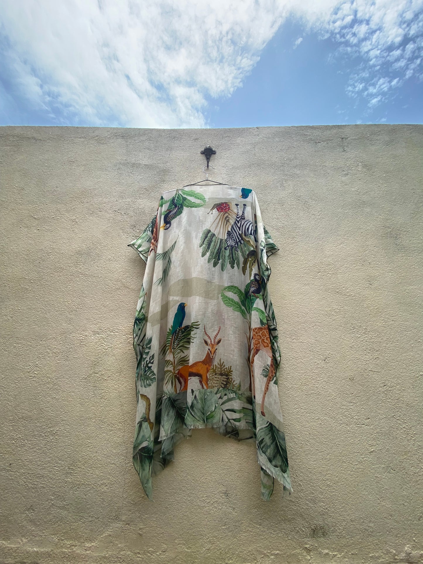 Green Safari Kaftan