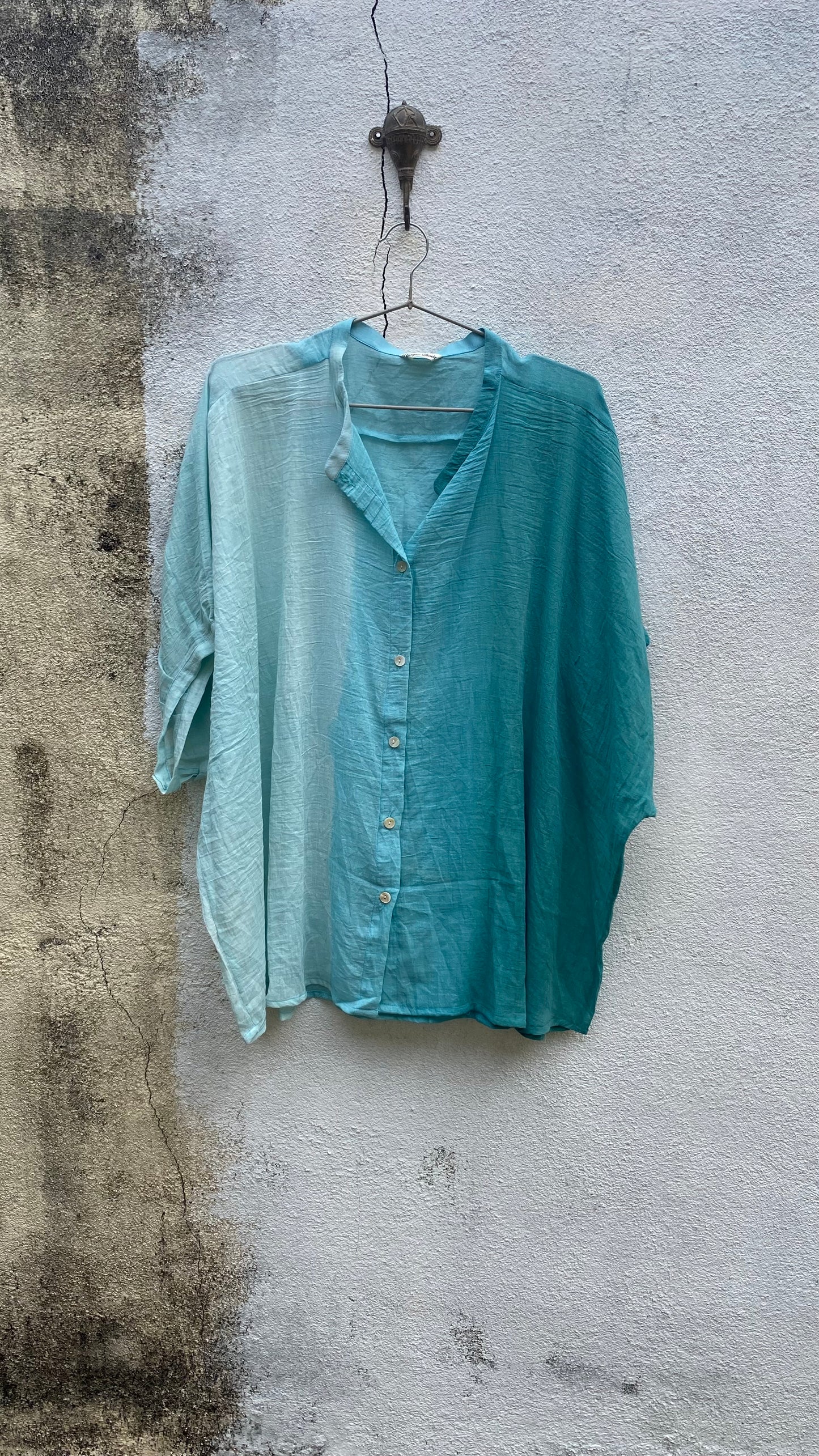 Turquoise Gradient Resort Co-ord Set