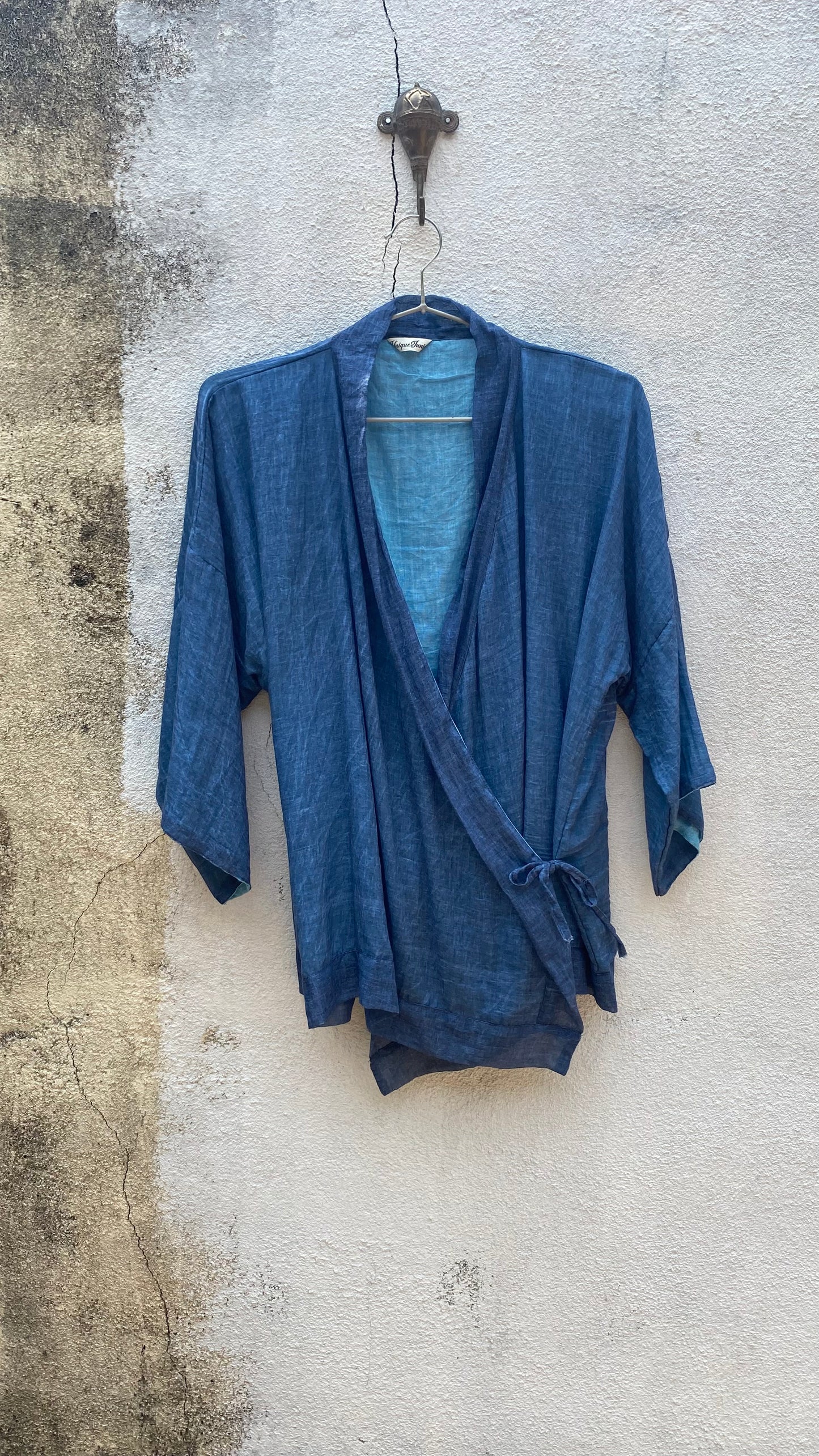 Navy Blue Kimono