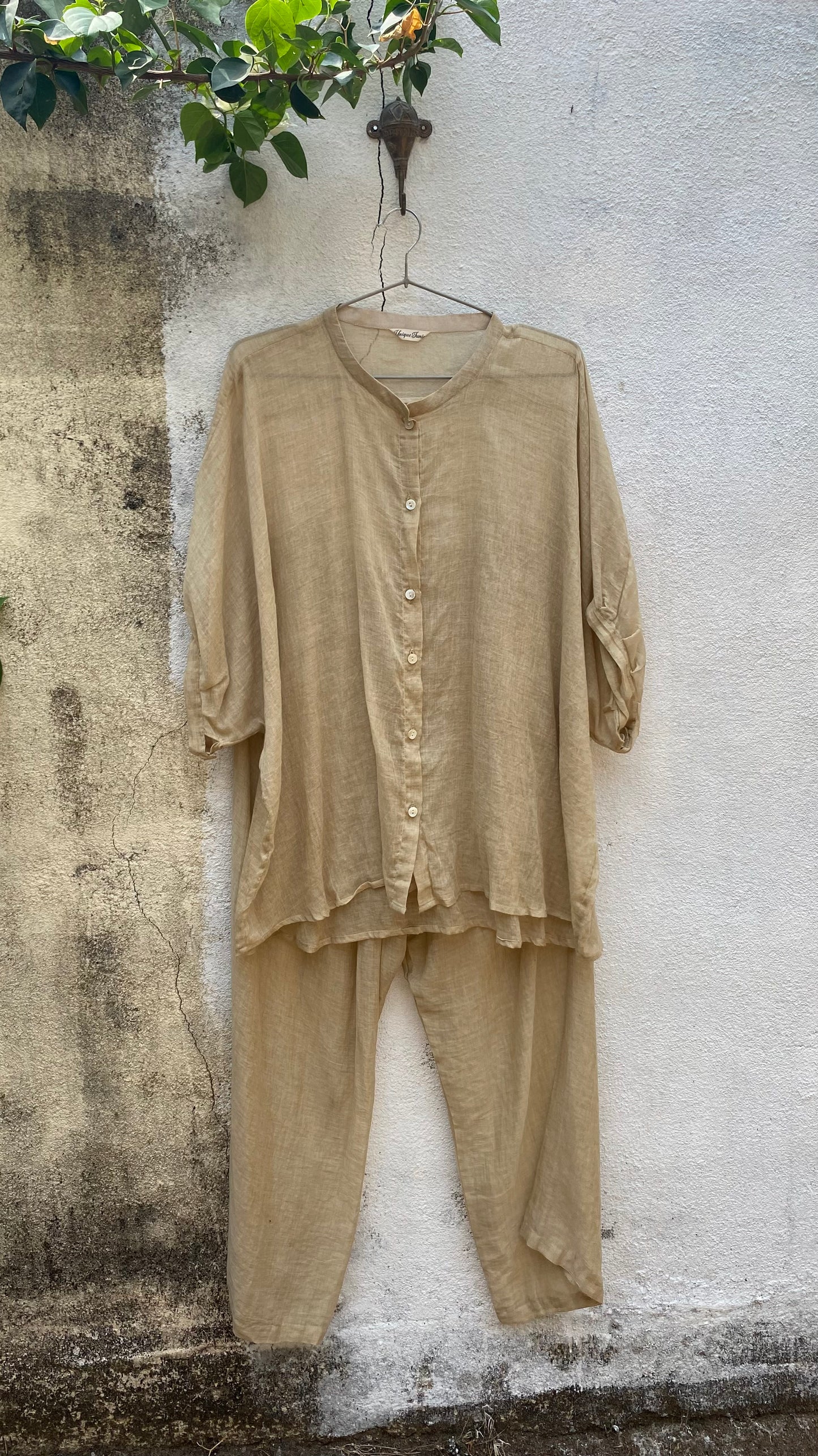 Beige Resort Co-ord Set