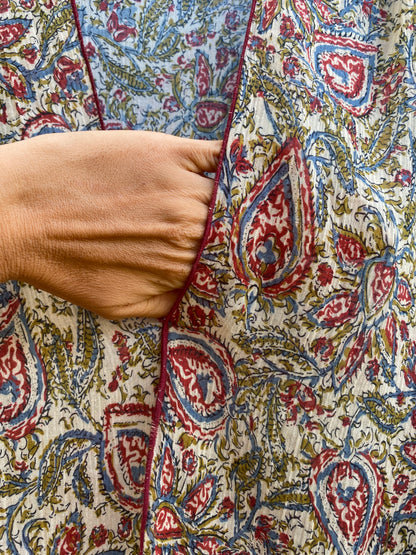 Floral Paisley Kaftan