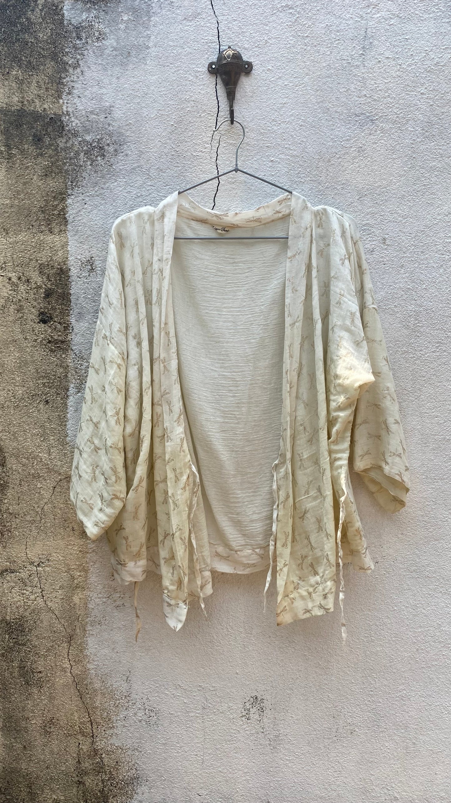 Golden Dragonfly Kimono