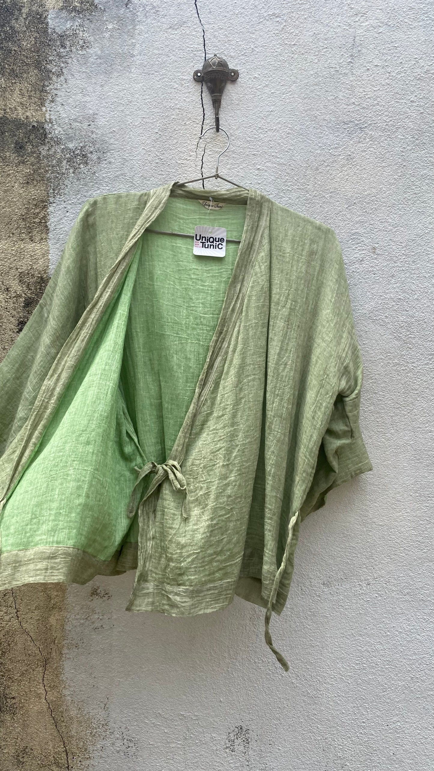 Herbal Green Kimono