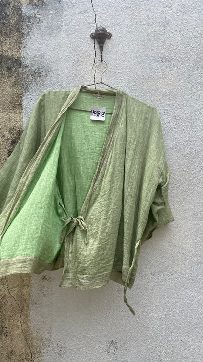 Herbal Green Kimono
