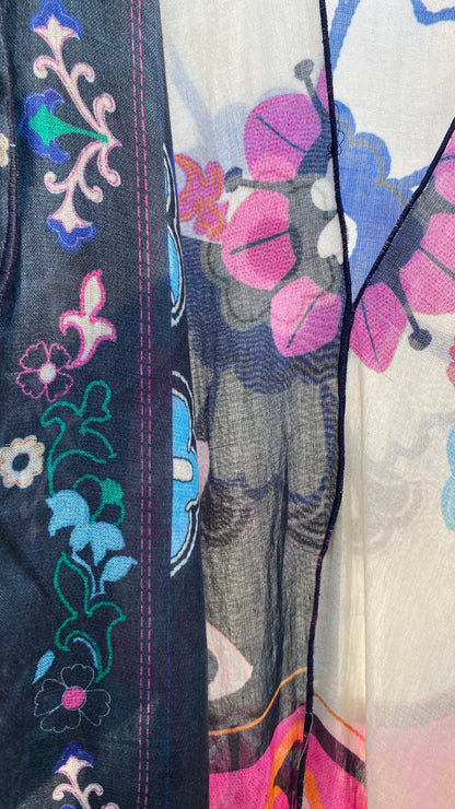 Flower Ornament Kaftan