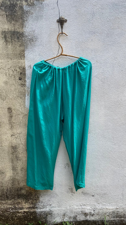 Sea Green Easy Pants