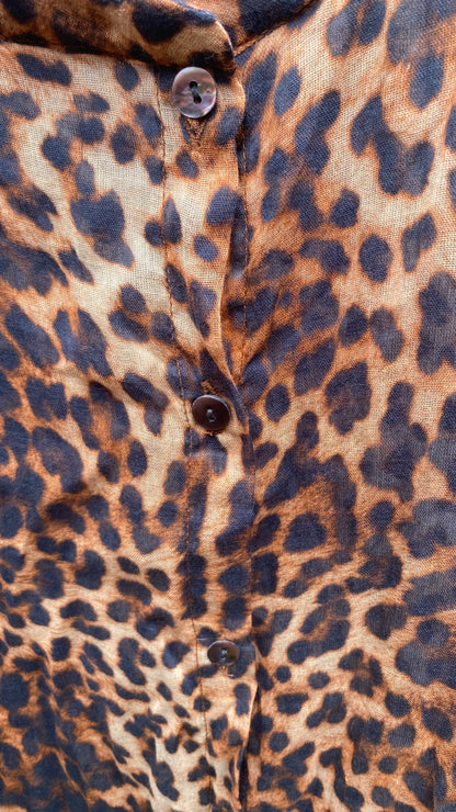 Leopard Blouse