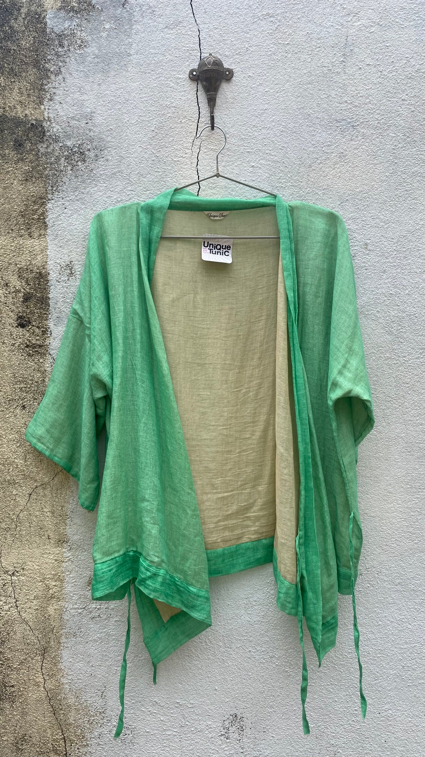 Tropical Green Kimono