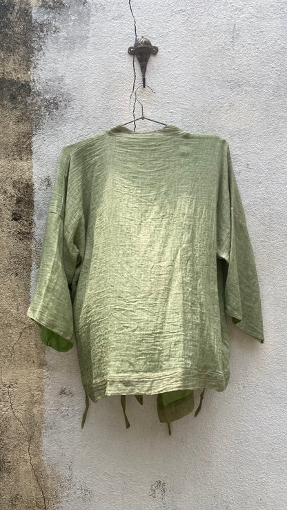 Herbal Green Kimono