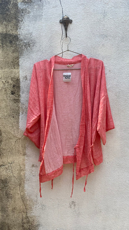 Wild Strawberry Kimono