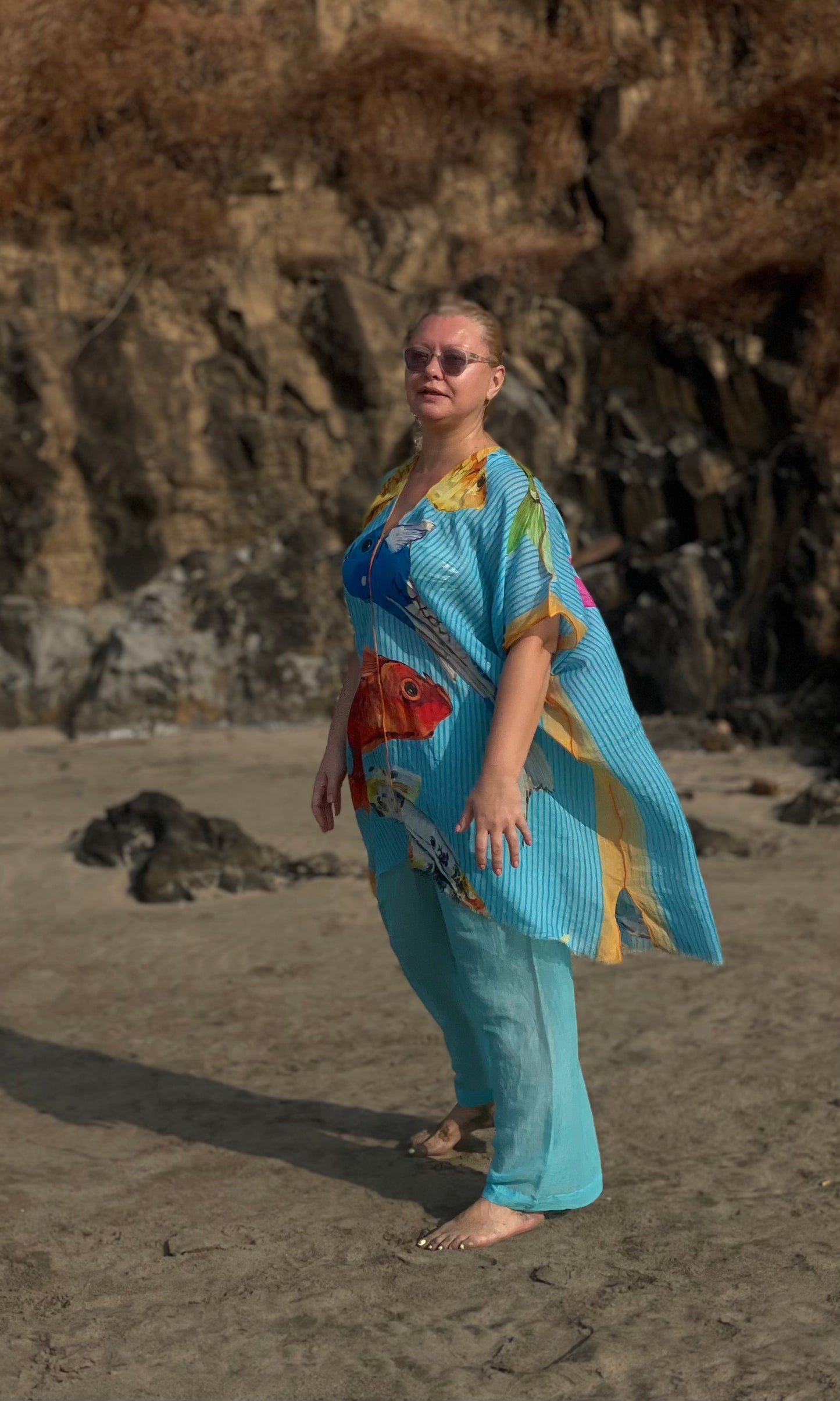 Colour Fish Kaftan