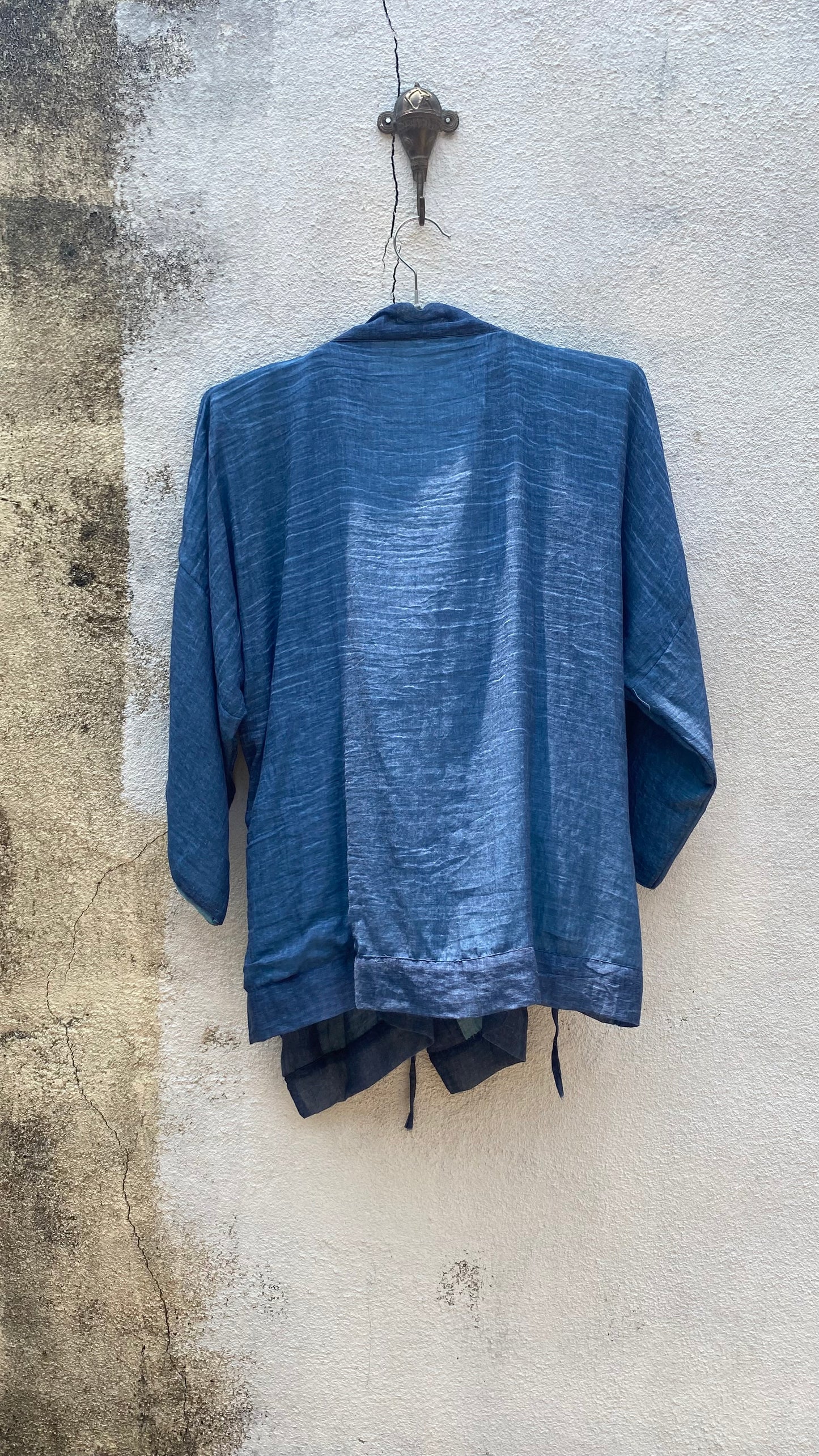 Navy Blue Kimono