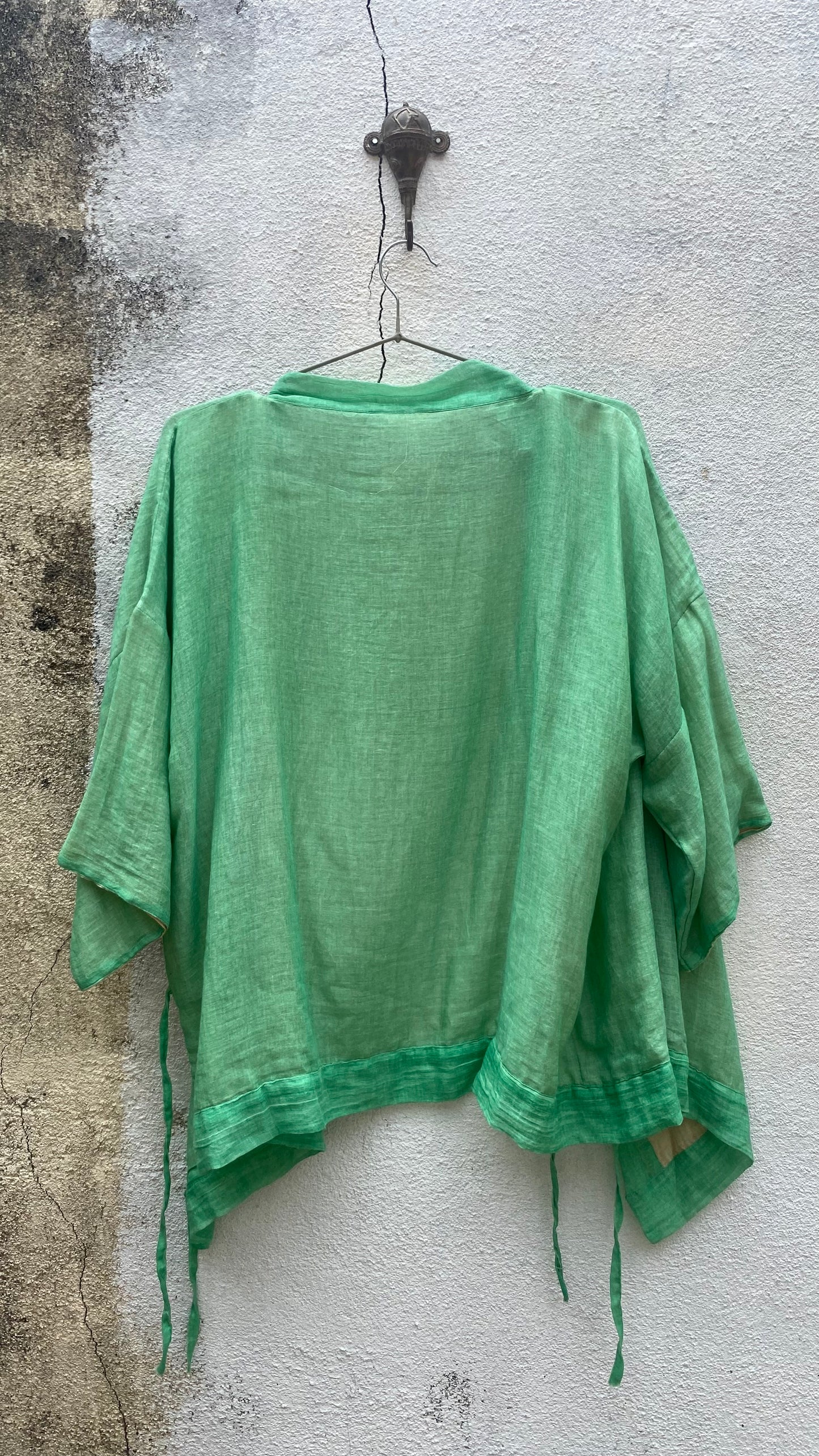 Tropical Green Kimono