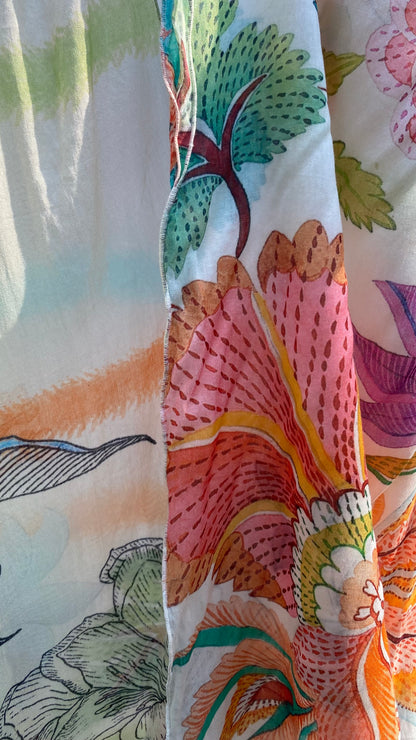 Floral Tracery Kaftan