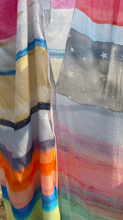 Stripes and Stars Kaftan